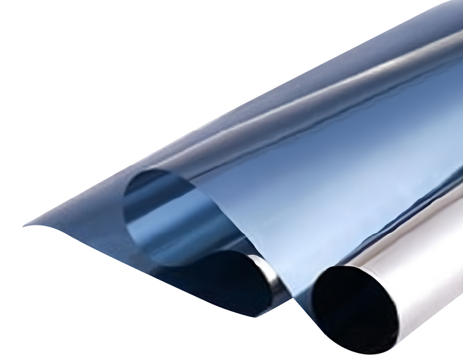 抗UV隔熱防曬防窺玻璃貼膜 170 x 80cm, 灰藍銀, 1個