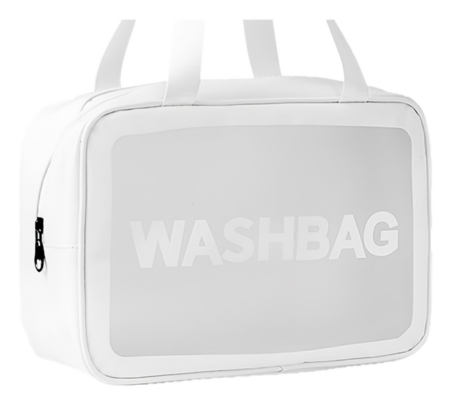 Nopeasti 諾比 單層透氣防水運動收納手提包, 白色