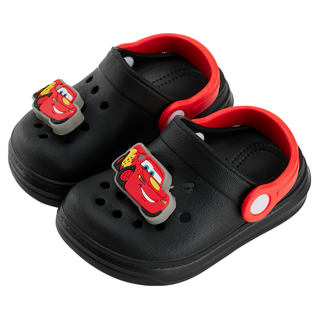 BORUI 柏睿鞋業 兒童款 DN電燈飾釦洞洞兒童涼鞋 造型防水園丁鞋