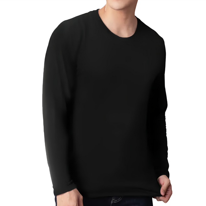 GIAT 吉亞特 男款 捍溫吸濕圓領發熱衣