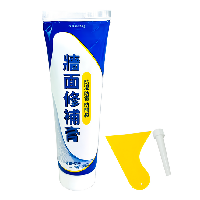 BangJiaShi 幫家適 牆面修補膏 附刮板 + 噴嘴 250g, 12條