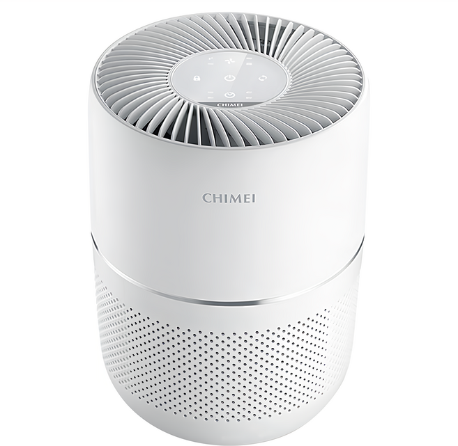 CHIMEI 奇美家電 360度全淨化空氣清淨機 AP-03SRC1 HEPA濾網 節能省電, 白色