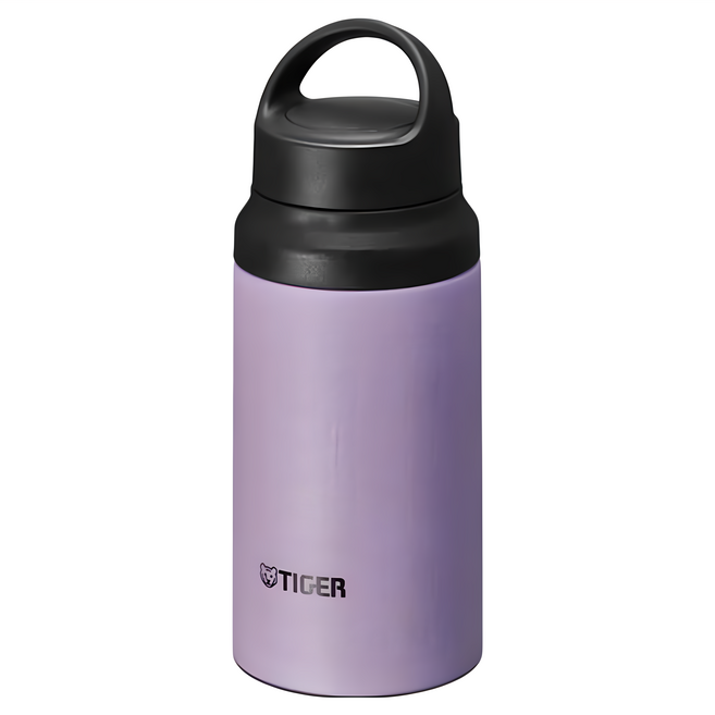 TIGER 虎牌 抗菌加工運動型保溫瓶, 丁香紫, 400ml, 1個