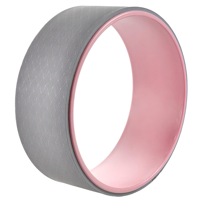 The One 莫蘭迪環保TPE瑜珈輪, 1個, 灰粉色