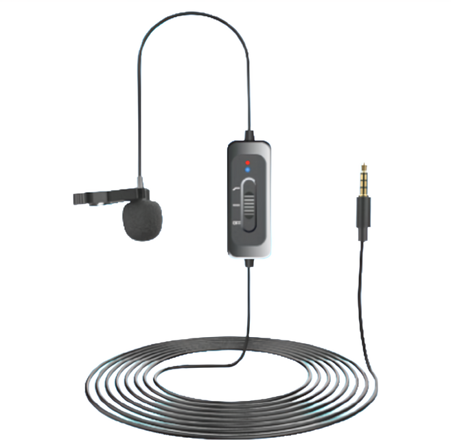 CKMOVA 全向電容式領夾式麥克風 3.5mm, LCM5, 黑色