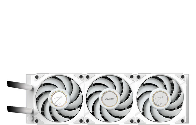 GIGABYTE 技嘉科技 電腦散熱器, AORUS WATERFORCE X II 360 ICE, 白色, 1個