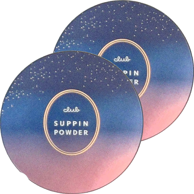 Club 素顏美肌蜜粉餅 26g, 星空寐麗限定版, 2個