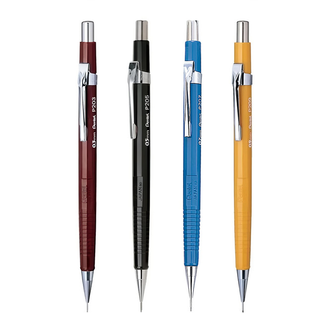Pentel 飛龍文具 自動鉛筆 盒裝 XP203, 0.3mm, 1支