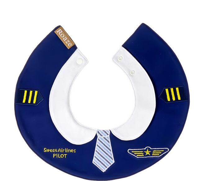 Roaze 柔仕 典雅系列 日系圍兜 30.3 x 30.3cm 3個月以上, 小機長, 1件, 1件