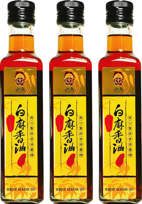 弘益 嚴選頂級白麻香油, 270ml, 3瓶