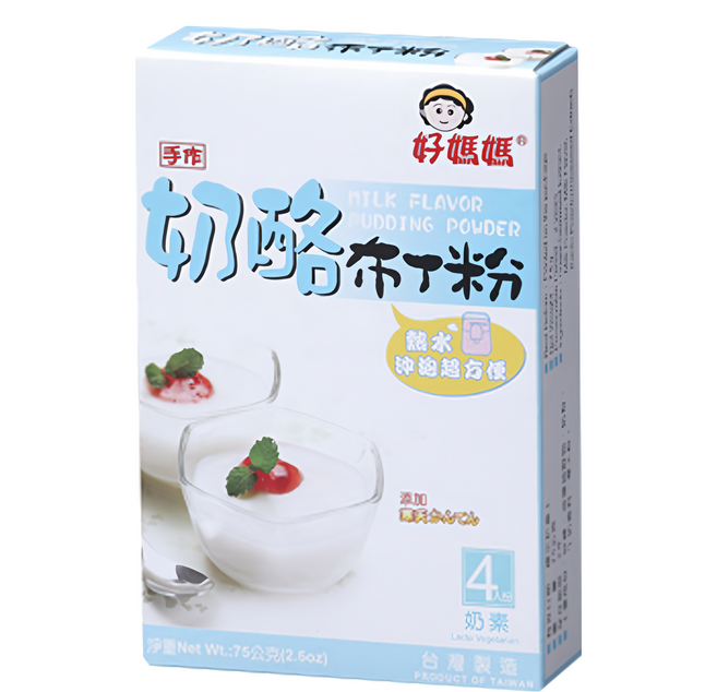 FAIRSEN 惠昇食品 好媽媽 奶酪布丁粉, 75g, 1盒