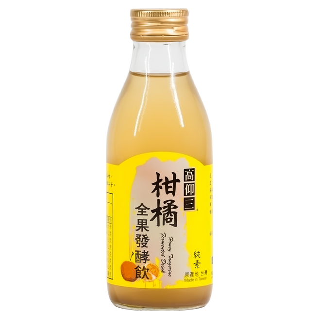 高仰三 柑橘全果發酵飲, 180ml, 1瓶
