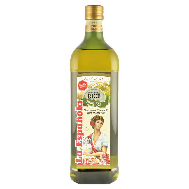 La Espanola 萊瑞 原裝進口100%純玄米油, 1L, 1瓶