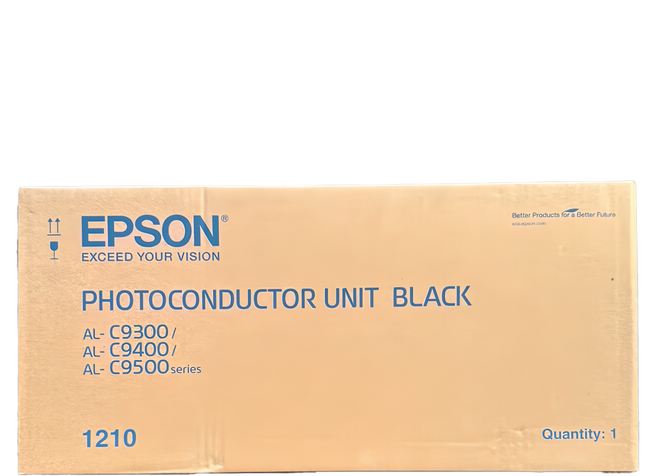EPSON 台灣公司貨 黑白原廠感光滾筒 列印張數24000張 1210/C13S051210/C9300/C9400/C9500適用, 黑色, 1個