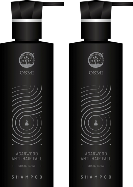 OSMI 歐絲密 沉香藍銅胜肽健髮洗髮精, 500ml, 2瓶