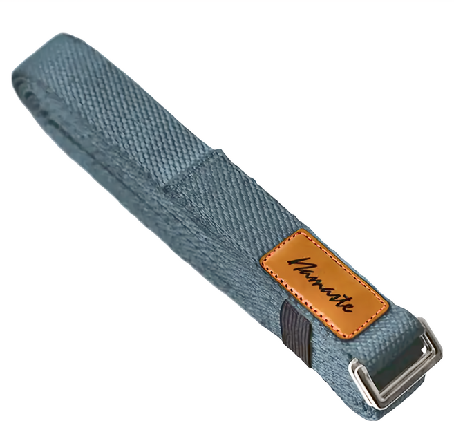 台灣 NAMASTE Iyengar Yoga Strap 艾揚格瑜珈繩, 鐵灰色, 1條