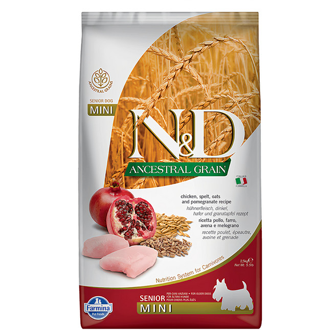Farmina 法米納 LD5 天然低榖糧系列 小顆粒 老犬 乾飼料, 1袋
