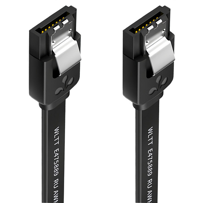 山澤 SATA3.0 6Gbps SSD雙通道高速資料傳輸線 升級款直對直, 50cm, 1條