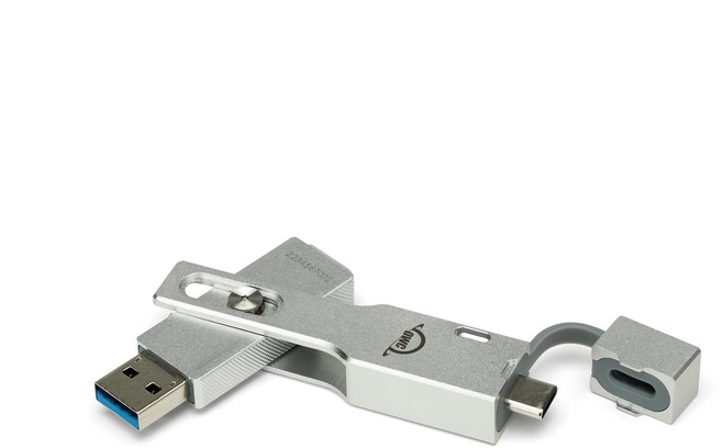 OWC Envoy Pro mini 隨身碟 USB-C + USB-A Gen2 10Gb/s, 2TB, 1個