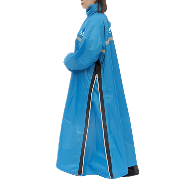 Moto cap 鈦鴻 太空型雙側開雨衣 M305