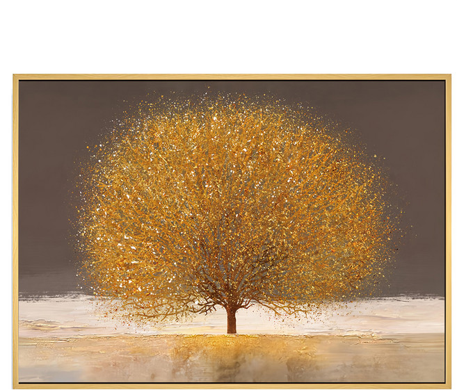 BOLUO GALLERY 菠蘿選畫所 秋日光景 掛畫 APAD3498D, 木色