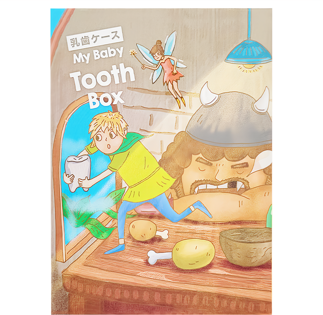 THINKTOOTH 日系童話乳牙盒, 魔豆與巨人