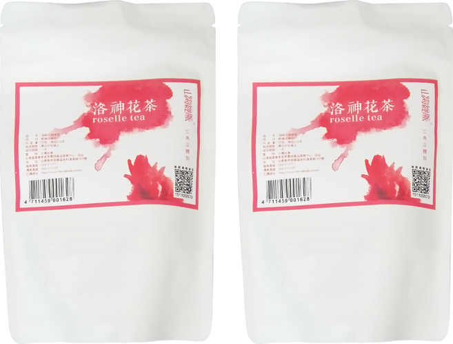 山海經脈 洛神花原味茶, 2g, 20包, 2袋