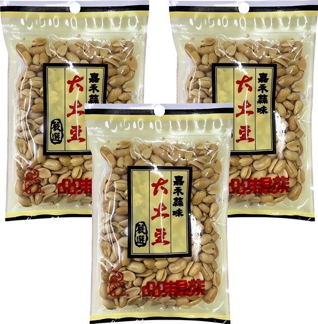 嘉禾牌 蒜味大土豆, 220g, 3包