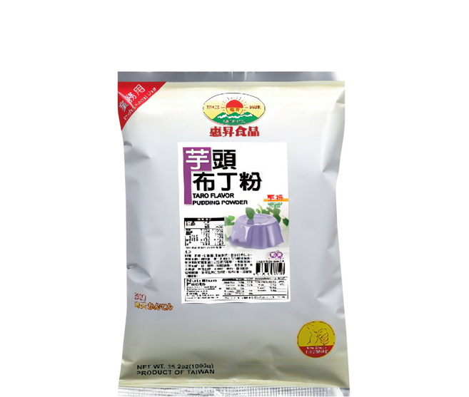 FAIRSEN 惠昇食品 芋頭布丁粉, 1kg, 1包