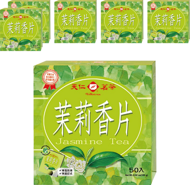 天仁茗茶 茉莉香片, 2g, 50包, 6盒