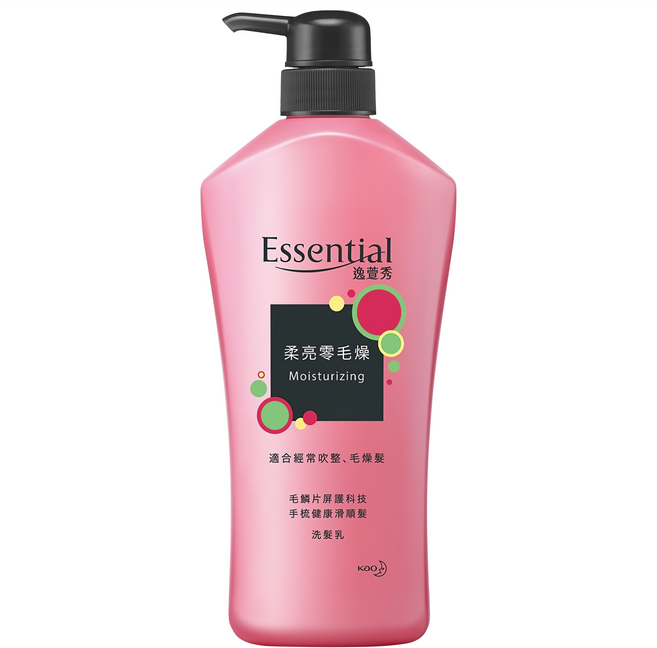Essential 逸萱秀 瞬效修護系列 柔亮零毛燥洗髮乳, 700ml, 1瓶