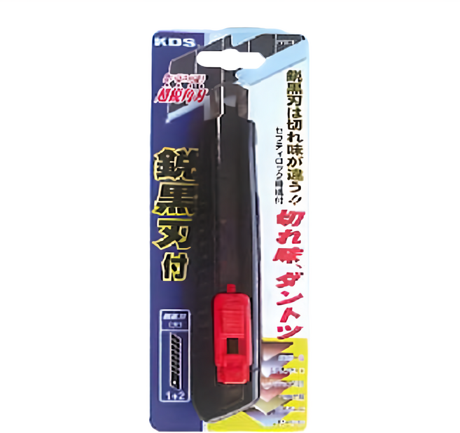 KDS 黑鋼美工刀 L-11, 顏色隨機, 1支