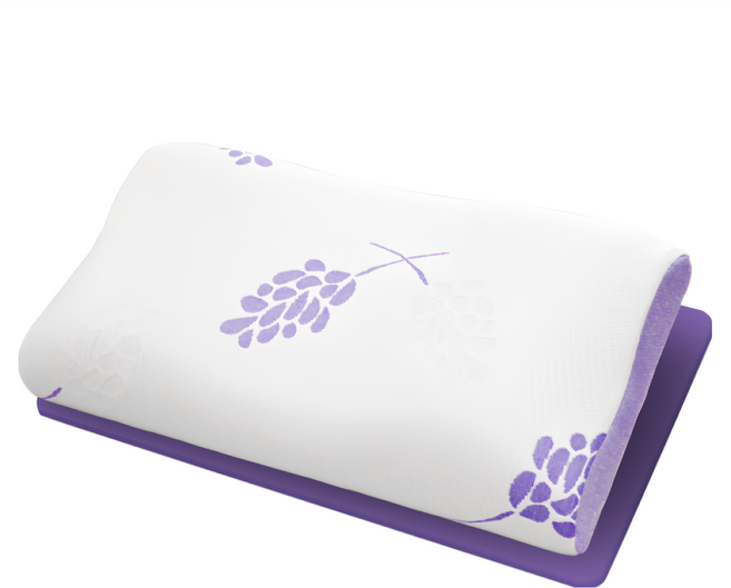 Fuddo 福朵 Sous Le Nez薰衣草香氛枕II, 紫色 + 白色, 1個