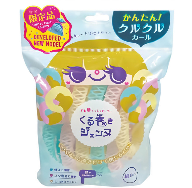 LUCKY TRENDY 甜甜圈髮捲 120-11 S, 10個