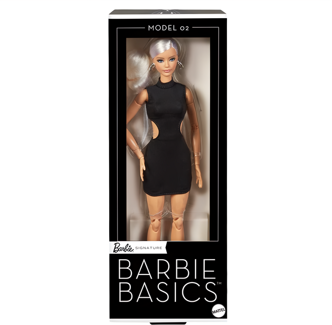 MATTEL 美泰兒 Basics系列 芭比洋娃娃 時尚造型, 2, 1盒