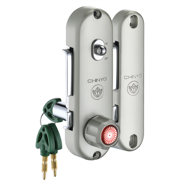 CHINYO 青葉牌 高級鋁門鎖 1200型 38mm CT鎖匙, 1個