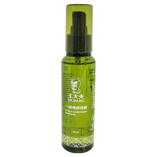 王大夫一條根噴倍靈噴劑100ml 舒緩疲勞肌肉、草本配方、快速滲透 隨時隨地享受舒適, 1罐, 1入
