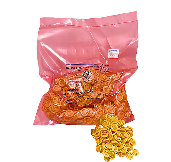 防靜電天然乳膠指套 800個 M 500g, 1包