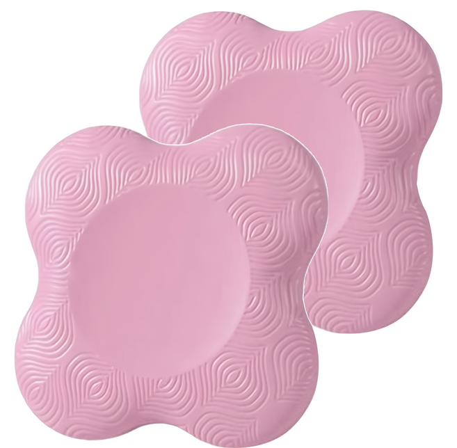 小鮮肉媽咪寶貝生活館 瑜珈跪墊, 粉色, 2個