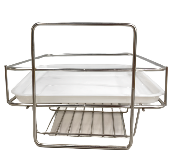 YI SHUIN 亞晨 刀板架 K-842 304不鏽鋼材質 附滴水盤, 刀板架 + 滴水盤, 1個