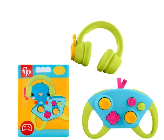 fisher-price 費雪 小小電動遊戲組, 藍色, 1組