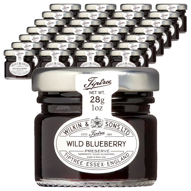 Tiptree 迷你藍莓果醬, 28g, 72罐