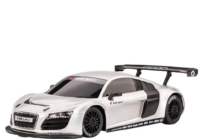 RASTAR 星輝 1/24 奧迪 R8 LMS遙控車, 銀色, 1台