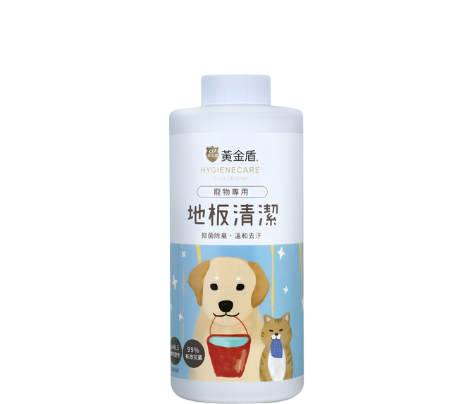 黃金盾 寵物地板清潔劑, 500ml, 1瓶