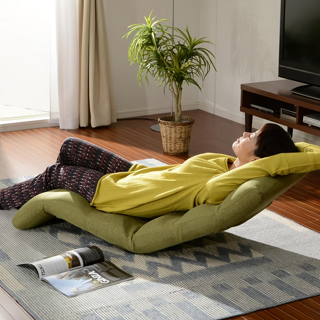 CELLUTANE A193好收納和室椅 向上款, 綠色, 1個