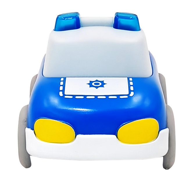 HABA 酷樂比慣性動力車 警車 2歲以上, 藍色 + 灰色, 1個