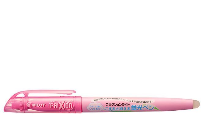 PILOT 百樂 Frixion 魔擦螢光筆, 柔粉, 10支