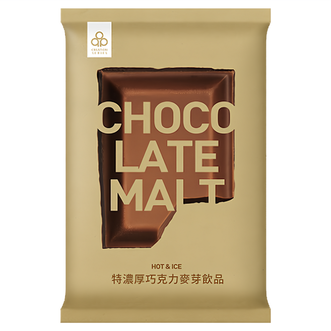 開元食品 特濃厚巧克力麥芽飲品 冷熱飲皆宜, 600g, 1包, 1包