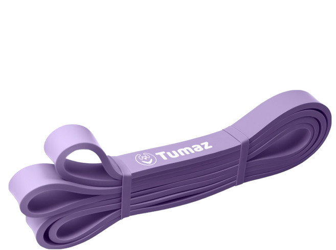 Tumaz 月熊 加厚訓練彈力帶, 丁香幻紫, 1條