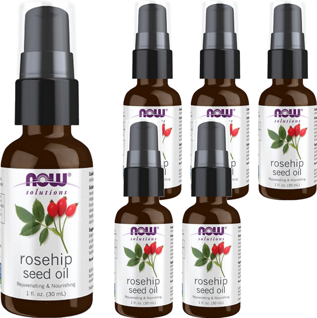 NOW Solutions 純玫瑰果保濕油 30ml, 6瓶